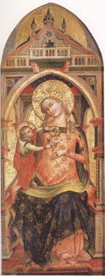 Lorenzo Veneziano The Virgin and Child (mk05) oil painting picture